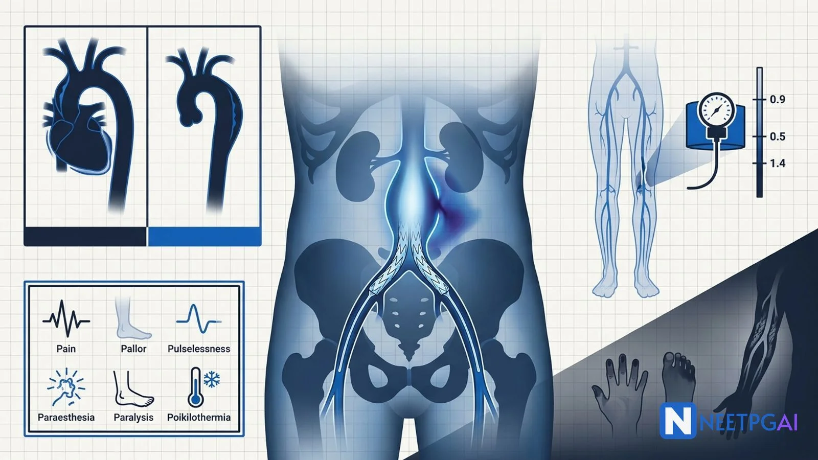 Abdominal Aortic Aneurysm & Vascular Emergencies — NEET PG 2026