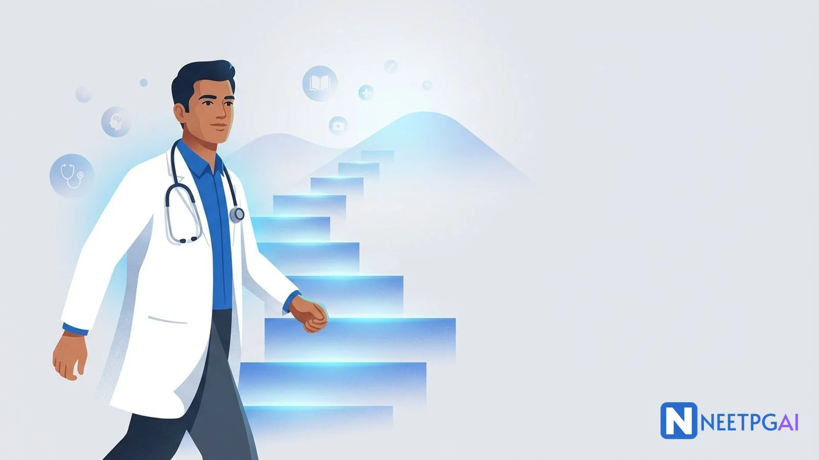 NEET PG preparation with NEETPGAI — AI-powered MCQ practice, mock tests, and tutoring