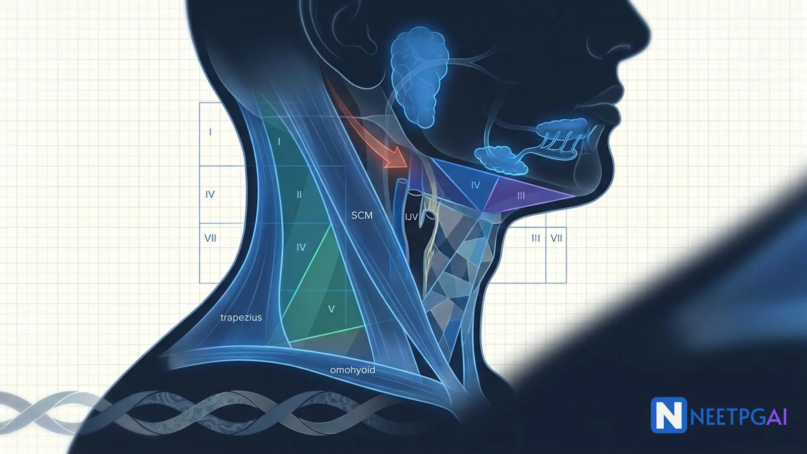Head & Neck Anatomy — Triangles, Fascia & Surgical Landmarks NEET PG