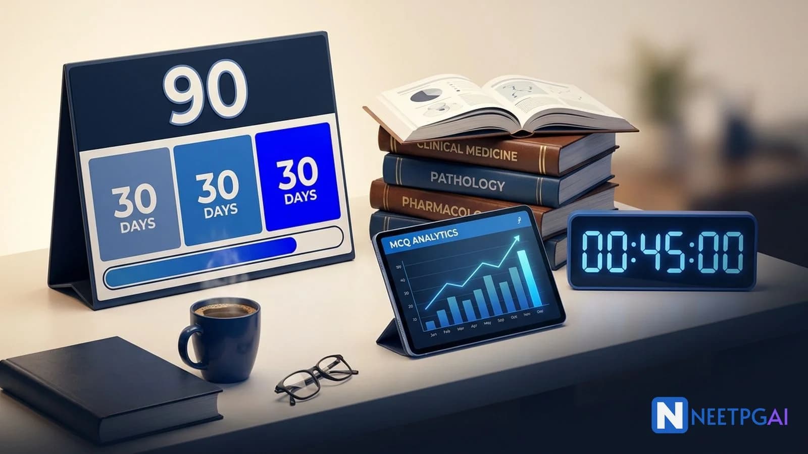 How to Prepare for NEET PG 2026 in 3 Months — Complete Strategy Guide