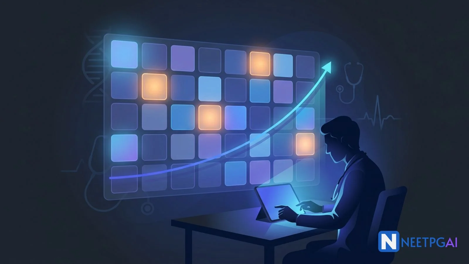 Find Your Weak Subjects Fast: NEET PG Analytics Dashboard with Accuracy Trends