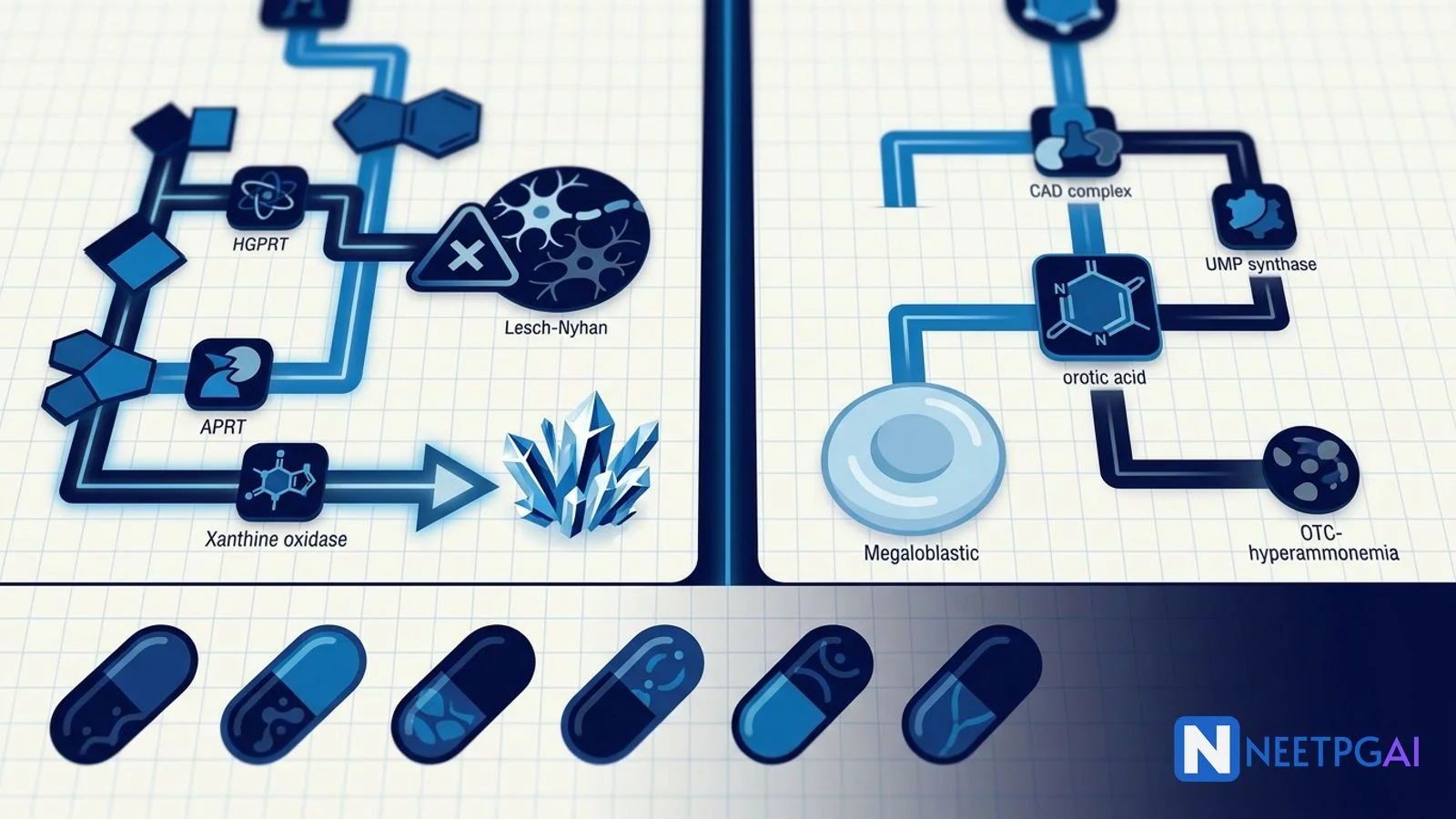Nucleotide Metabolism — Purine Pyrimidine NEET PG Biochemistry