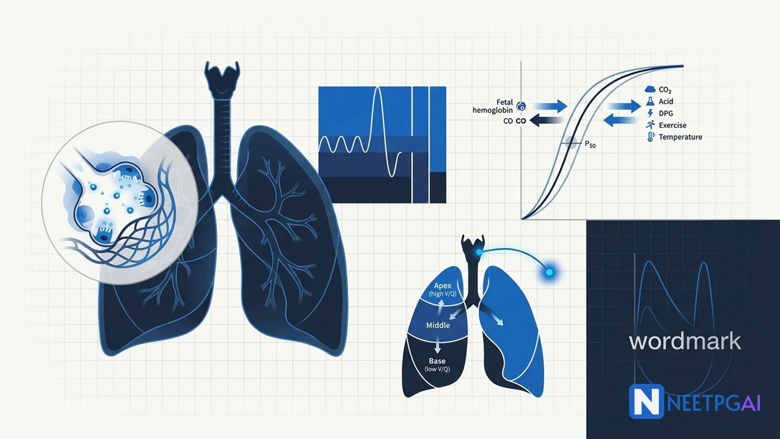 Respiratory Physiology and Gas Exchange for NEET PG 2026