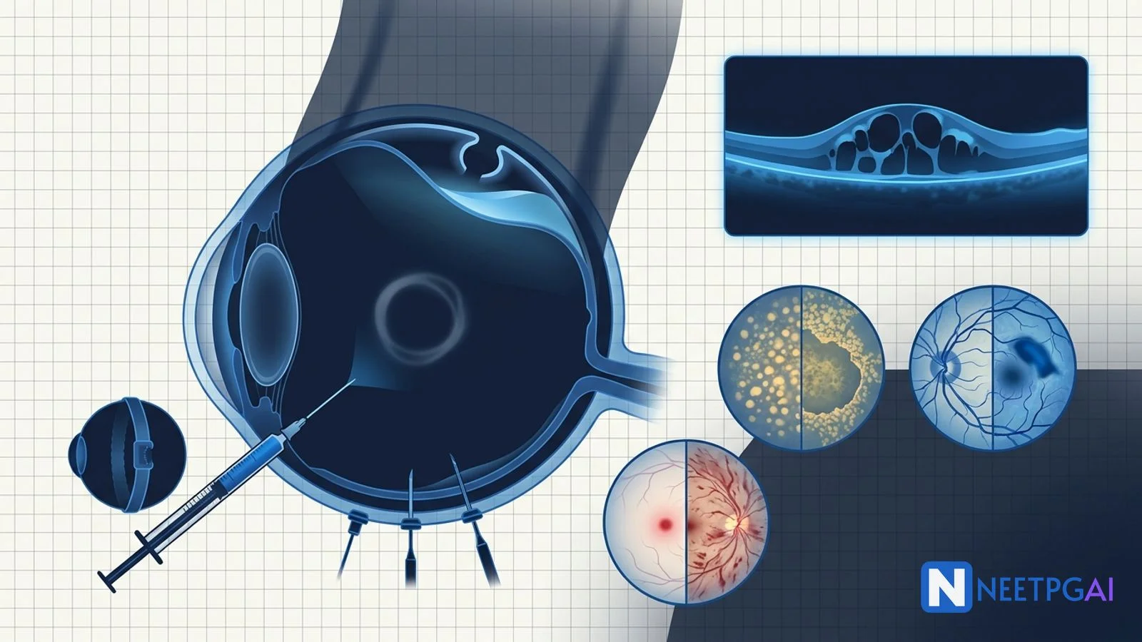 Retinal Detachment, Vitreous & Macular Disorders NEET PG 2027